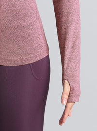 Womens Half Zip Sweatshirt