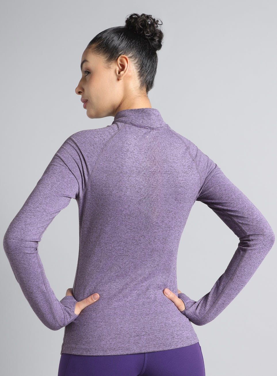 Womens Half Zip Sweatshirt