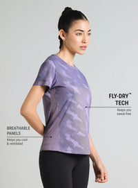 Womens Urban Camo T-Shirt