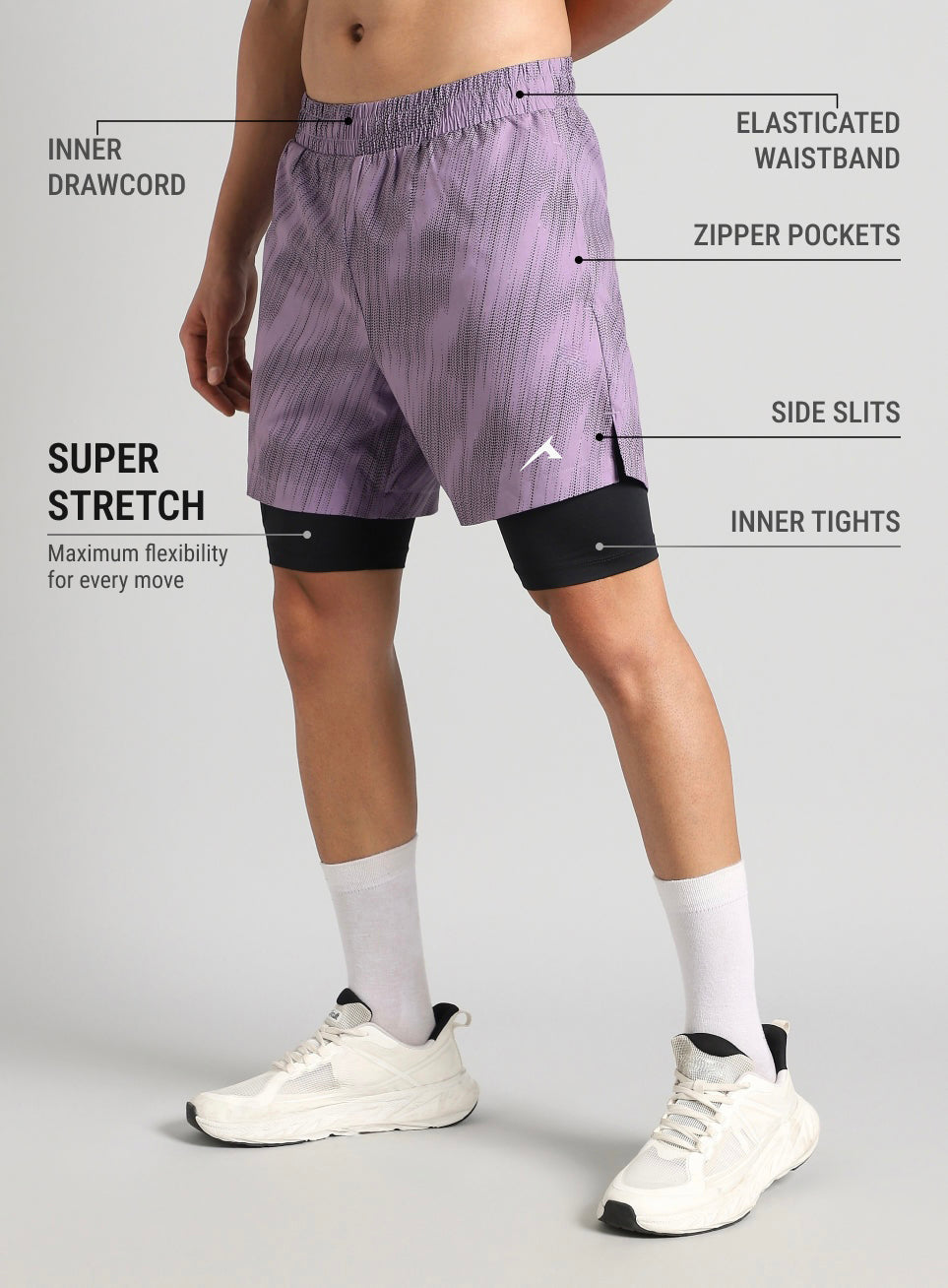 Mens Urban Camo Shorts