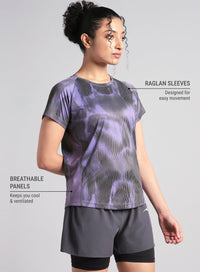 Womens Urban Camo running T-Shirt