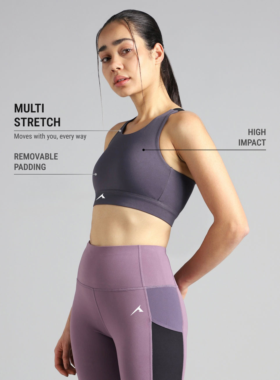 Women High Impact Running Bra