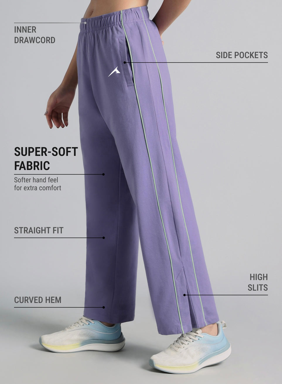 Women Community Straight Trackpants