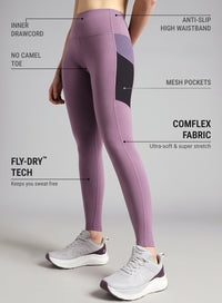 Womens Neon Pop Leggings