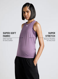 Womens Tie Up Flow Yoga Tanks