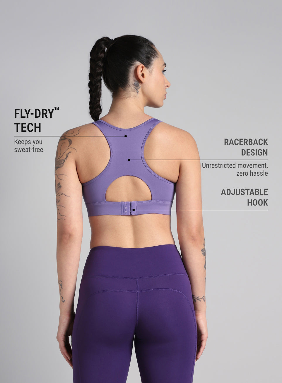 Women Racer Back Hook bra
