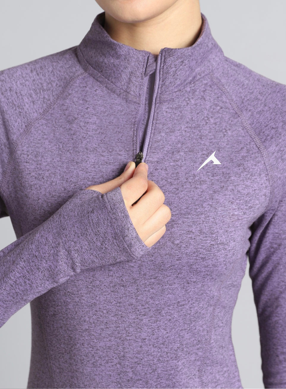 Womens Half Zip Sweatshirt
