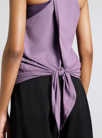Womens Tie Up Flow Yoga Tanks