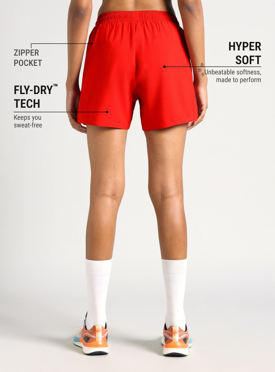 Women After Dark Running Shorts