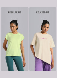 Womens Flow Side Tie up T-Shirt