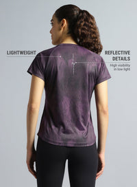 Womens Urban Camo running T-Shirt