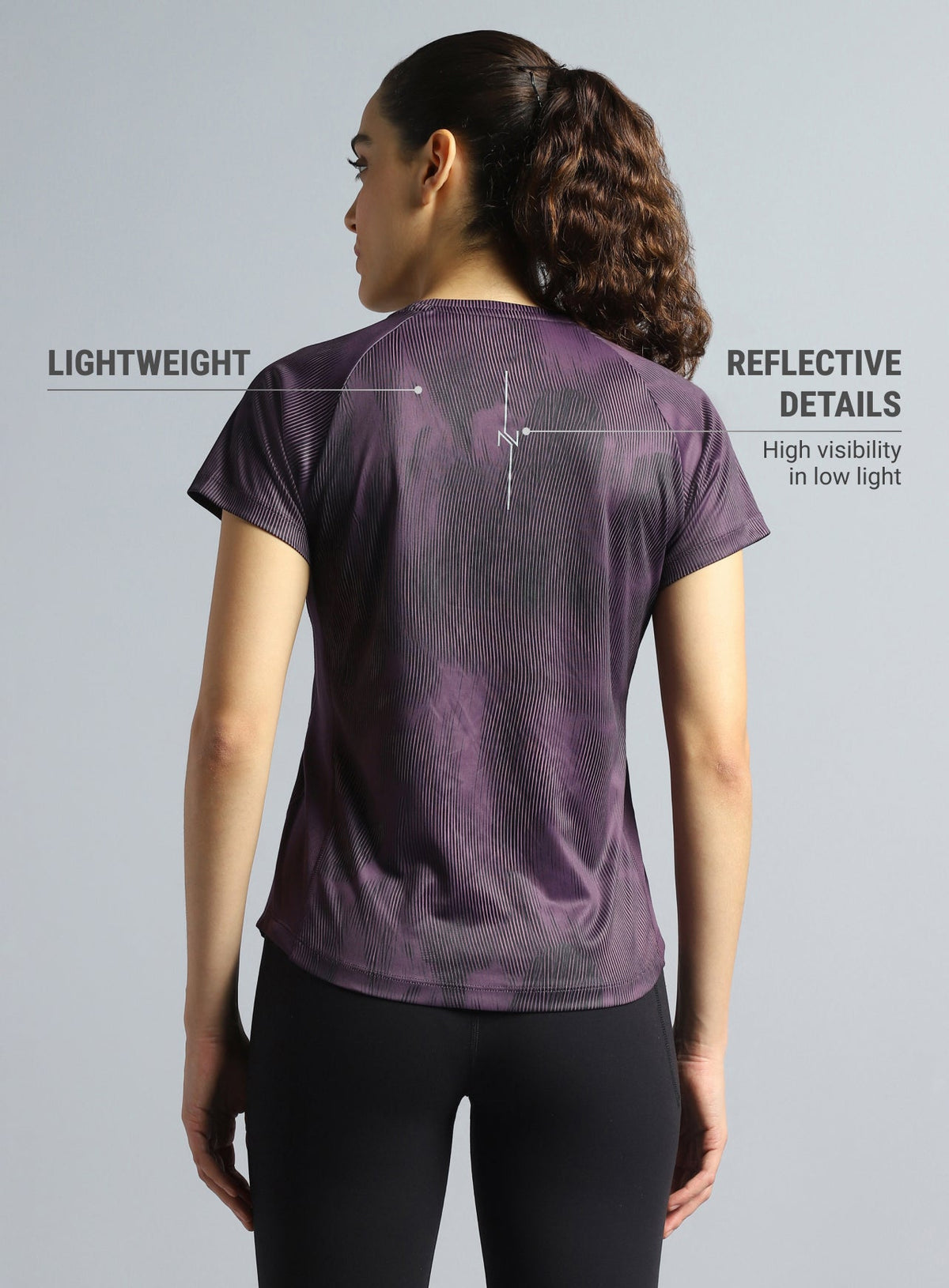 Womens Urban Camo running T-Shirt