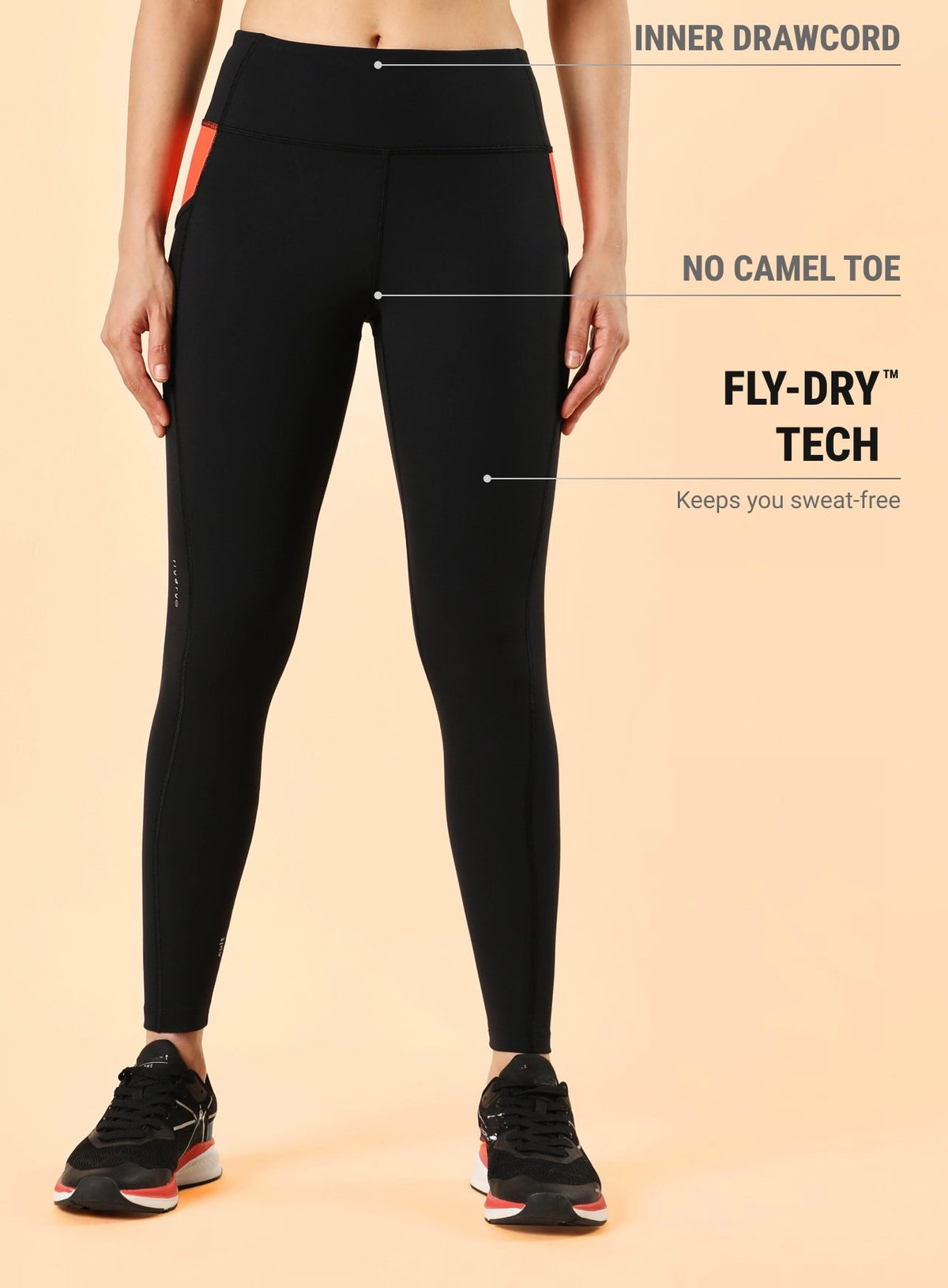 Womens Neon Pop Leggings