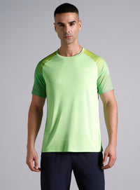 Mens Lime Pop Up T-Shirt