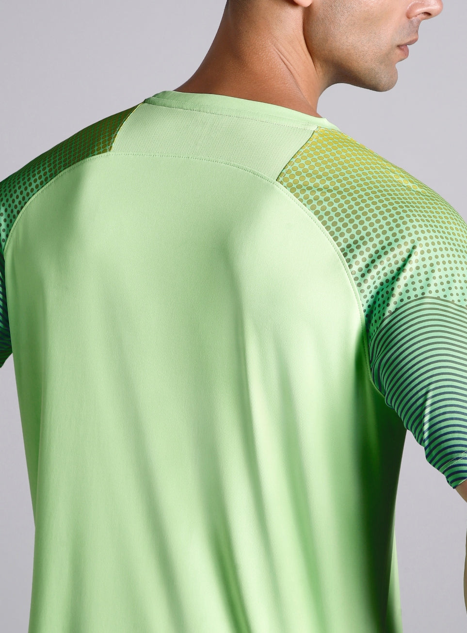 Mens Lime Pop Up T-Shirt