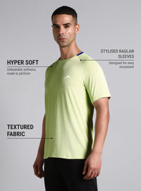 Mens Ultra Runner T-Shirt (LIME)